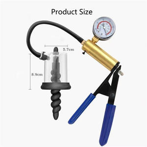 Manuelle Vakuum Anal Pumpe Rosebud Pumpe Prostata Massage Anus Dilatator Stimulator Butt Plug Adult Anal Sex Für Mann Frauen Erotisches Spielzeug - Product Image 5