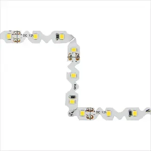 Cri95 cho trang trí nội thất linh hoạt cuttable tự dính điện áp thấp Mini 60 đèn Led S hình LED dải ánh sáng