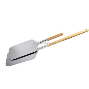 Gran oferta, <span class=keywords><strong>pala</strong></span> para pelar Pizza de 16x18 pulgadas de gran tamaño con mango largo de <span class=keywords><strong>madera</strong></span>, juego de herramientas para hornear <span class=keywords><strong>horno</strong></span> de Pizza de fuego de <span class=keywords><strong>madera</strong></span> - Product Image 4