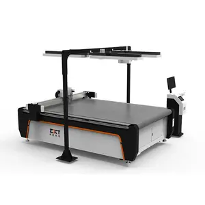 ZXT Digital Flat Bed Plotter For Cutting Shoes Boots Handbag Backpacks Artificial Leather Natural Leather Cutting Machine