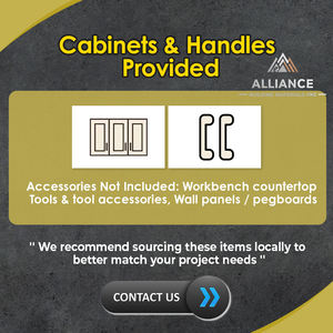 Ample Space <b>Garage</b> <b>Storage</b> <b>Cabinets</b> | Bulk & Custom <b>Garage</b> <b>Cabinet</b> <b>For</b> U.S. Residential | Wooden <b>Storage</b> <b>Cabinet</b> <b>For</b> Home <b>Garage</b> - Product Image 6