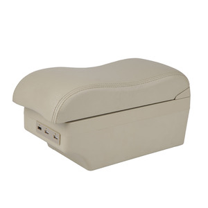 Boîte d'accoudoir Vtear en ABS avec porte-gobelet USB - Accessoire de rangement intérieur pour Renault <span class=keywords><strong>Sandero</strong></span> 2016-2018 - Product Image 4