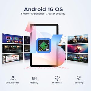 Tablette Popux P10 Pro 10,1 pouces Android 16 Écran 120 Hz Batterie 8800 mAh Processeur Octa Core T7250 Stockage 128 Go - Product Image 2