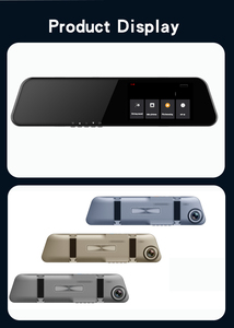 Hot New bán 4.5 inch ống kính kép 1080P WDR xe hộp đen Video Recorder Auto DVR lái xe gương xe Dashcam máy ảnh - Product Image 4