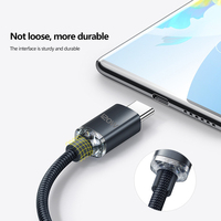 Câble de données PD Universal Flash Charge Dual Type-c Câble de charge pour Huawei Xiaomi Vivo Oppo iPhone Type-C Câble USB