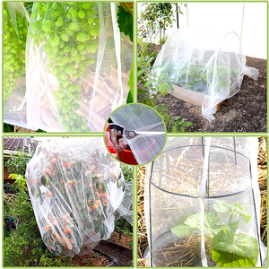 Red antimosquitos para invernadero, jardín, agricultura, protección contra insectos, abejas, vegetales, plantas, frutas, redes para invernadero. - Product Image 3