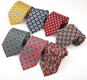 Corbata de Seda Jacquard Bordada Personalizada Heada, Ecológica, para Hombre, Ropa Formal de Negocios, para Bodas y Fiestas - Product Image 6