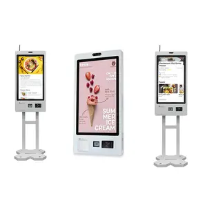 Crtly Restaurant Payment Self Ordering Self Service Ticket Mcdonalds Kiosk Wall Mounted Kiosk