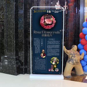 Promotion Door Banner Roll up Display Stand Outdoor Banner Shape <b>Frame</b> for Corporate - Product Image 5