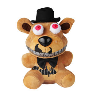 Peluche de Five Nights at Freddy's, Juguete de Peluche de Freddy Funkin <span class=keywords><strong>Boss</strong></span>, Muñeco de Peluche de Fazbear Bear, Foxy Rabbit, Bonnie Chica, Peluche, Juguetes, Regalo - Product Image 6