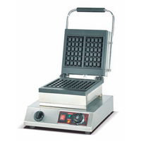 Machine à Snacks Commerciale Gaz et Électrique, Robuste en Acier Inoxydable, Multifonction pour Gaufres, Takoyaki, Crêpes, Grande Capacité