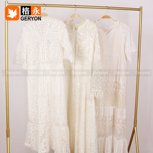 Abito Midi in Maglia e Pizzo Vintage Geryon per Donna, Usato Estivo, Pulito, 90-98% Nuovo, Qualità Export, Balle all'Ingrosso - Product Image 6