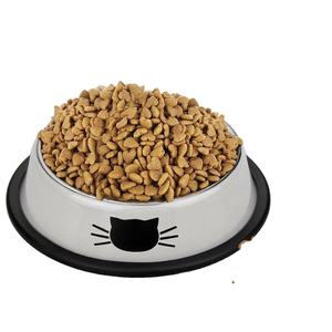 Anti kayma köpek maması paslanmaz çelik yem kasesi paslanmaz çelik <span class=keywords><strong>Pet</strong></span> su yiyecek kasesi köpek kedi besleyiciler için çanak - Product Image 4