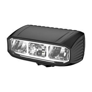 Lampe de vélo numérique à LED, phare haute luminosité pour vélos de montagne et de route, conduite de nuit avec alimentation par batterie 11 17W - Product Image 3