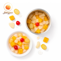 Gemengd fruit in blik 850g Druif Kers Ananas in siroop ISO HALAL Groothandel voor importeurs en distributeurs