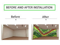Mur végétal artificiel de haute qualité, mur de plantes vertes, pelouse artificielle, haie de buis, décoration de jardin, arrière-plan pour la maison