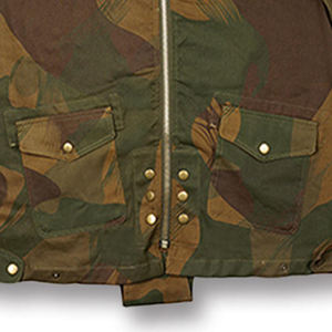 سترة كلاسيكية مموهة ألمانية بريطانية محمولة جواكيت رياضية للتنفس بسحاب للمشي لمسافات طويلة للرجال - Product Image 5