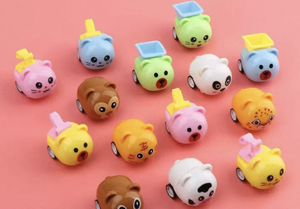 激安 カラフル ミニ 漫画風 建設車両 プルバックカー 摩擦車 プロモーションギフト - Product Image 3