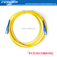 Cordon de brassage fibre optique FTTH SM Simplex G652D 1m 2m 3m 5m 10m SC/UPC-SC/UPC