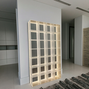 现代设计大容量发光二极管发光亚克力展示柜多功能亚克力展示柜 - Product Image 1