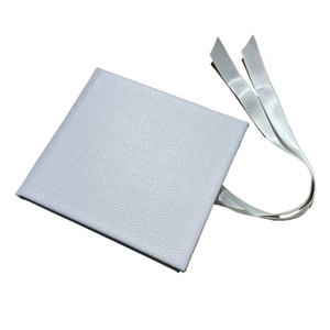 Foto de la boda de cuero de lino tela de terciopelo de papel CD DVD USB Cubierta Folio Caja de cuero - Product Image 4