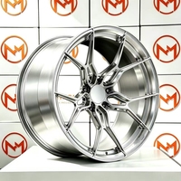 Maxtera Geschmiedete Maßgefertigte Rusch GTX-R Style PKW-Räder für BMW M3 M4 M5 X5M X6M Porsche 911 Audi AMG GT Tesla Leichtmetallfelgen
