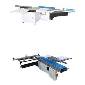 Scie à panneaux industrielle à table coulissante de haute précision pour le travail du bois, scie à bois diesel - Product Image 4