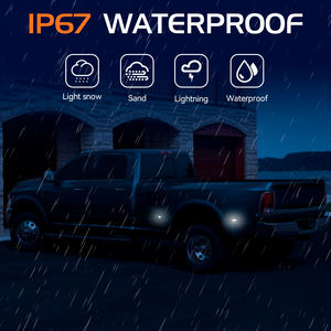 4 Luces de Señalización Laterales Delanteras y Traseras para Dodge RAM 2500HD 3500HD Doble Rueda 10-18 68042143AA, Lámparas Indicadoras LED Intermitentes - Product Image 6