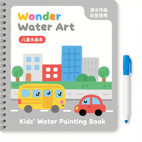 Sets Spielzeug Wieder verwendbare Färbung Sensory Early Education Kinder Geburtstags geschenk Magic Water Drawing Book