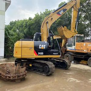 Excavadora de cadenas 312D usada de 12 toneladas con motor Cummins para construcción - Product Image 5