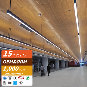 โคมไฟแขวนแบบเส้นตรงสไตล์มินิมอล RONSE สำหรับตกแต่งร้านค้า ซูเปอร์มาร์เก็ต สำนักงาน ติดตั้งง่าย ใช้หลอดไฟ <span class=keywords><strong>LED</strong></span> - Product Image 1