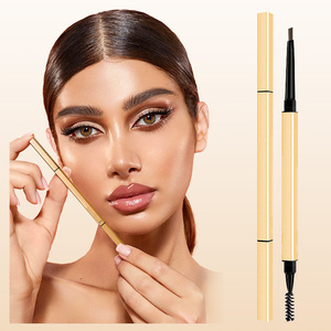 Muestra Gratuita, Lápiz <span class=keywords><strong>de</strong></span> <span class=keywords><strong>Cejas</strong></span> Cosmético al por Mayor OEM, Resistente al Agua, Vegano, Negro/Marrón, Superfino - Product Image 4