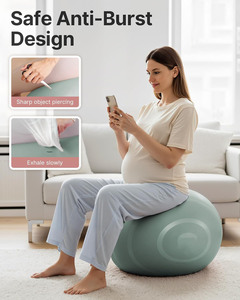 <span class=keywords><strong>Ballon</strong></span> <span class=keywords><strong>de</strong></span> yoga en PVC anti-éclatement personnalisé pour la <span class=keywords><strong>gym</strong></span> et le fitness, <span class=keywords><strong>avec</strong></span> pompe rapide – Vente en gros - Product Image 2