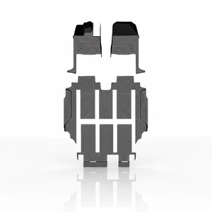 Tapis de sol de voiture Kqd en TPE antidérapant toutes saisons, modèle 5D à rebord profond, pour Byd Denza 2022 et modèles ultérieurs - Product Image 1