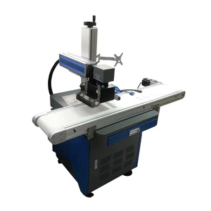 เครื่องเลเซอร์ไฟเบอร์สำหรับทำเครื่องหมายบนโลหะสำหรับงานเครื่องประดับ 30W-200W โฟกัสอัตโนมัติ ระบายความร้อนด้วยอากาศ ระบบ CNC รองรับไฟล์ DXF/PLT/BMP/AI/DWG - Product Image 1
