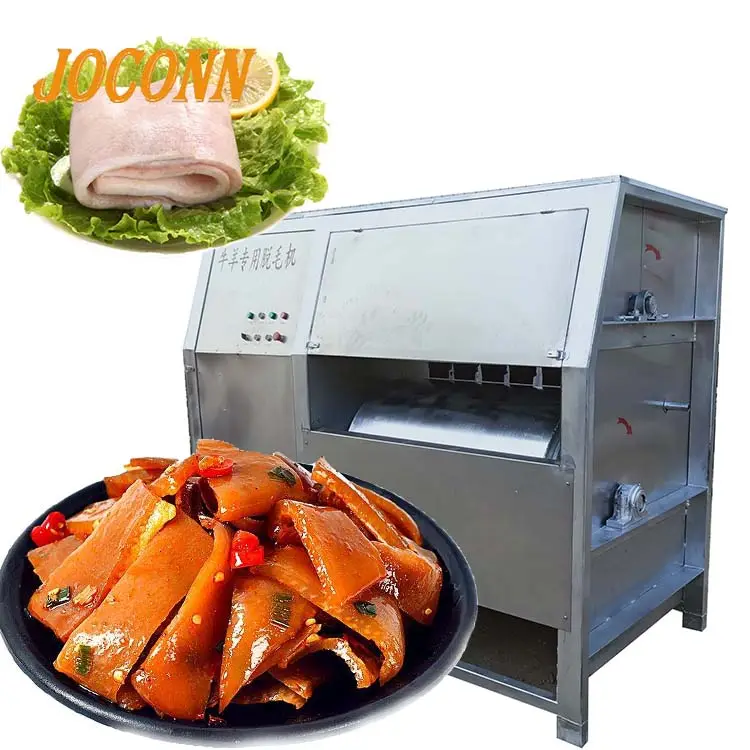 Tỷ Lệ Làm Rụng Lông Cao 90% Da Cừu Da Bò Bào Máy Cho Giết Mổ/Pig Hot Skin Hair Planer Máy Diệt