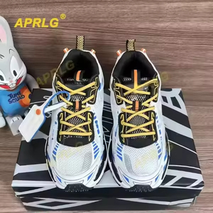 Chaussures de sport en cuir véritable à lacets de marque personnalisée, semelles épaisses, respirantes, plates, chaussures de basket-ball décontractées pour hommes et femmes - Product Image 5