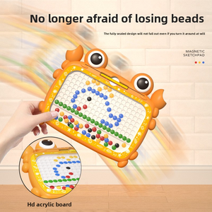 กระดานแม่เหล็กรูปปูข้ามพรมแดนสำหรับเด็กปฐมวัยของเล่น<span class=keywords><strong>วาด</strong></span>ภาพปริศนาพร้อมคุณสมบัติดูด - Product Image 5