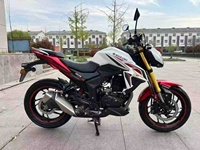 Moto de rue Haojue DR160S 160cc, légère et durable, idéale pour la conduite urbaine et rurale, capacité de transport de marchandises, vitesse maximale >80 km/h, disponible