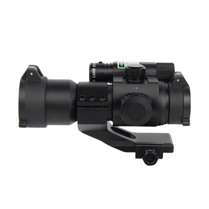 Mira Telescópica Personalizada 1x30 M3 con Mira Láser Reflex, Punto Rojo y Verde con Láser Verde, Montaje de 20 mm, Mira Óptica, Mira Holográfica para Caza - Product Image 2
