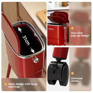 <span class=keywords><strong>Poubelle</strong></span> de cuisine Xinhang, nouveau design, grande capacité, en plastique, polyvalente, sur pieds hauts - Product Image 6