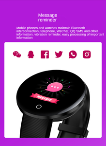 Smartwatch di Alta Qualità <span class=keywords><strong>2021</strong></span> con Schermo LCD HD D18 Smartwatch Android - Product Image 3