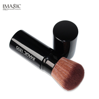 IMAGIC poignée rétractable pinceaux de maquillage portables voyage unique petite marque privée visage fard à joues et aérographe matériau synthétique