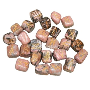 Conjunto de runas al por mayor de cristal Reiki a granel conjunto de runas a granel mascota natural estilo Fengshui - Product Image 1