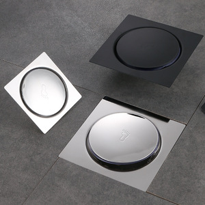 Дренажный фильтр из нержавеющей стали класса люкс с функцией дезодорации, нажимной, большой емкости, для ванной и кухни, с защитой от запаха - Product Image 1