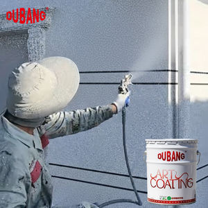 Peinture liquide imperméable DUBANG à base <span class=keywords><strong>de</strong></span> pierre naturelle pour murs extérieurs, application par pulvérisation, à base <span class=keywords><strong>d</strong></span>'eau, anti-jaunissement - Product Image 3