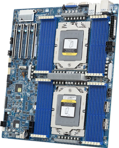 Carte mère de serveur ATX haute densité DDR5 nouvelle génération MZ73-LM1, LGA 6096, processeurs AMD EPYC série 9004, 32 Go de RAM, ports USB - Product Image 1