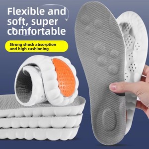 Semelles pour hommes et femmes, semelles en mousse à mémoire de forme 4D, semelles de massage confortables et respirantes, s'adaptent à tous les types de chaussures - Product Image 6
