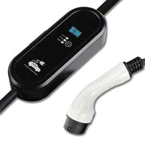 Câble de recharge portable pour véhicules électriques Tesla Type 1 de haute qualité 7 kW 32 A avec écran LCD et courant réglable - Product Image 6