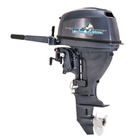 MAKOSHARK SL910-F15 Pas Cher 4 Temps Hors-Bord 15Hp Essence Puissance Longue Arbre Moteurs Hors-Bord Bateau Moteur Moteur Pour Kayaks